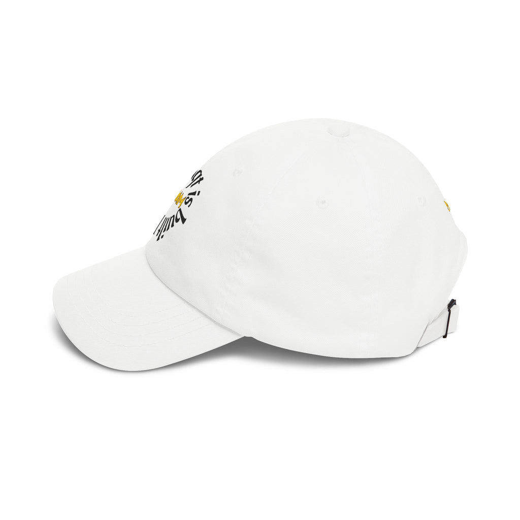 Dad Cap — "I AM" Strength Spiral Embroidered Baseball Hat