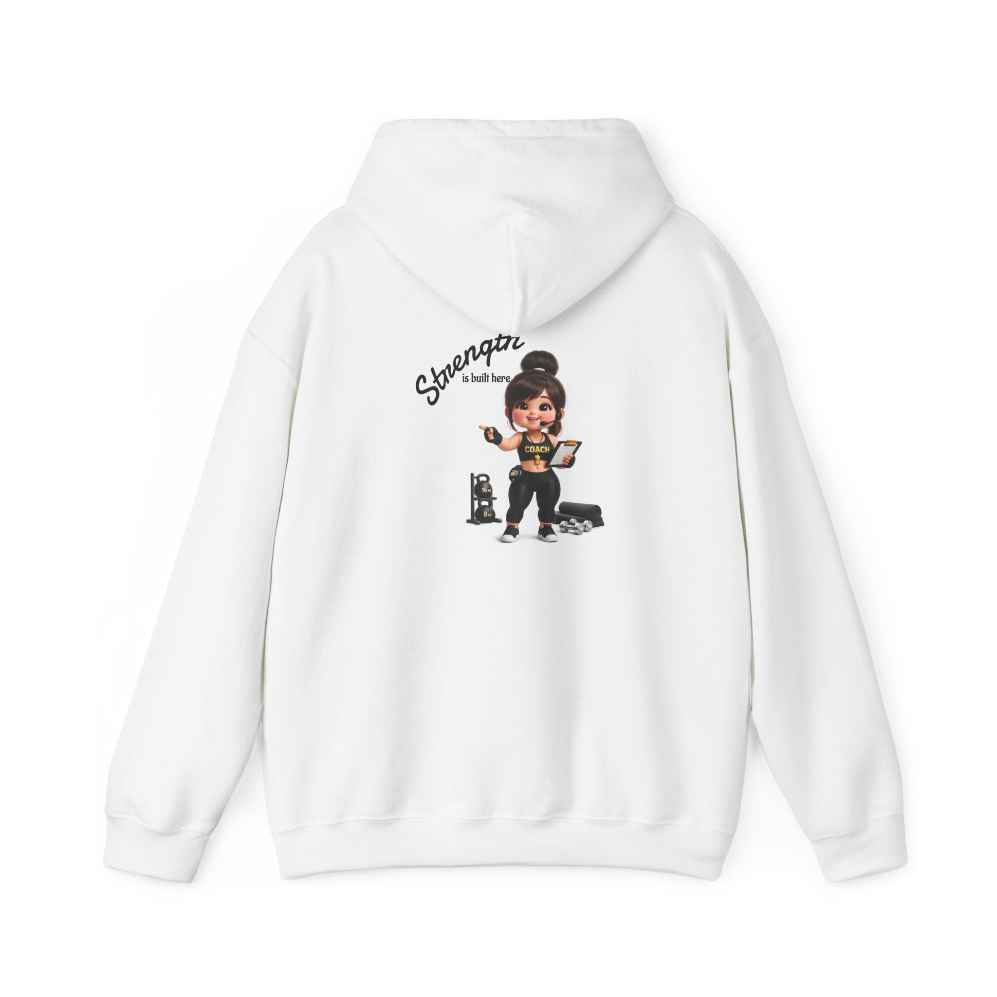 Strength is Built Here Hoodie