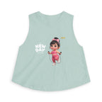 Cute Gym Girl Crop Top – It’s a New Day