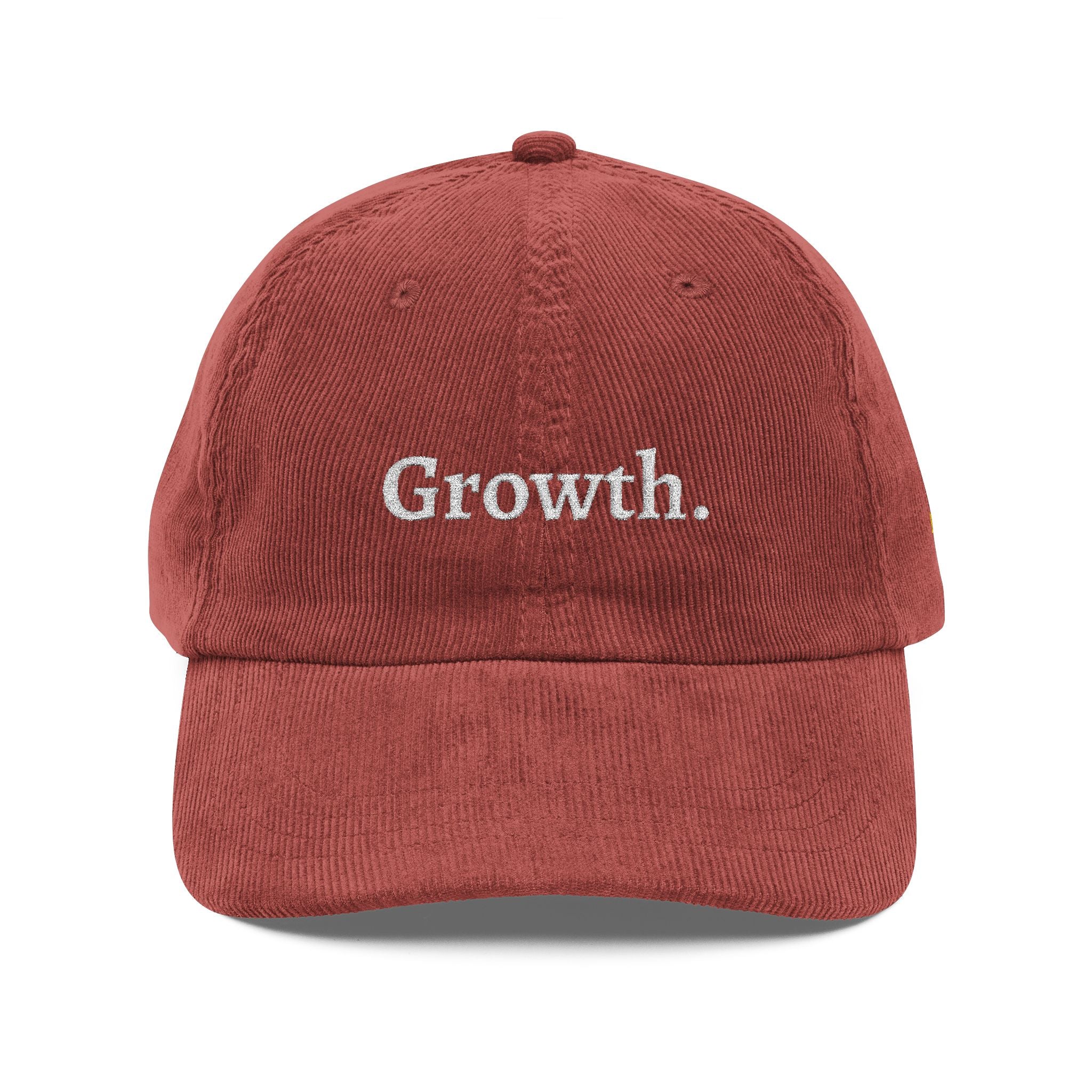 Growth. Vintage Corduroy Cap