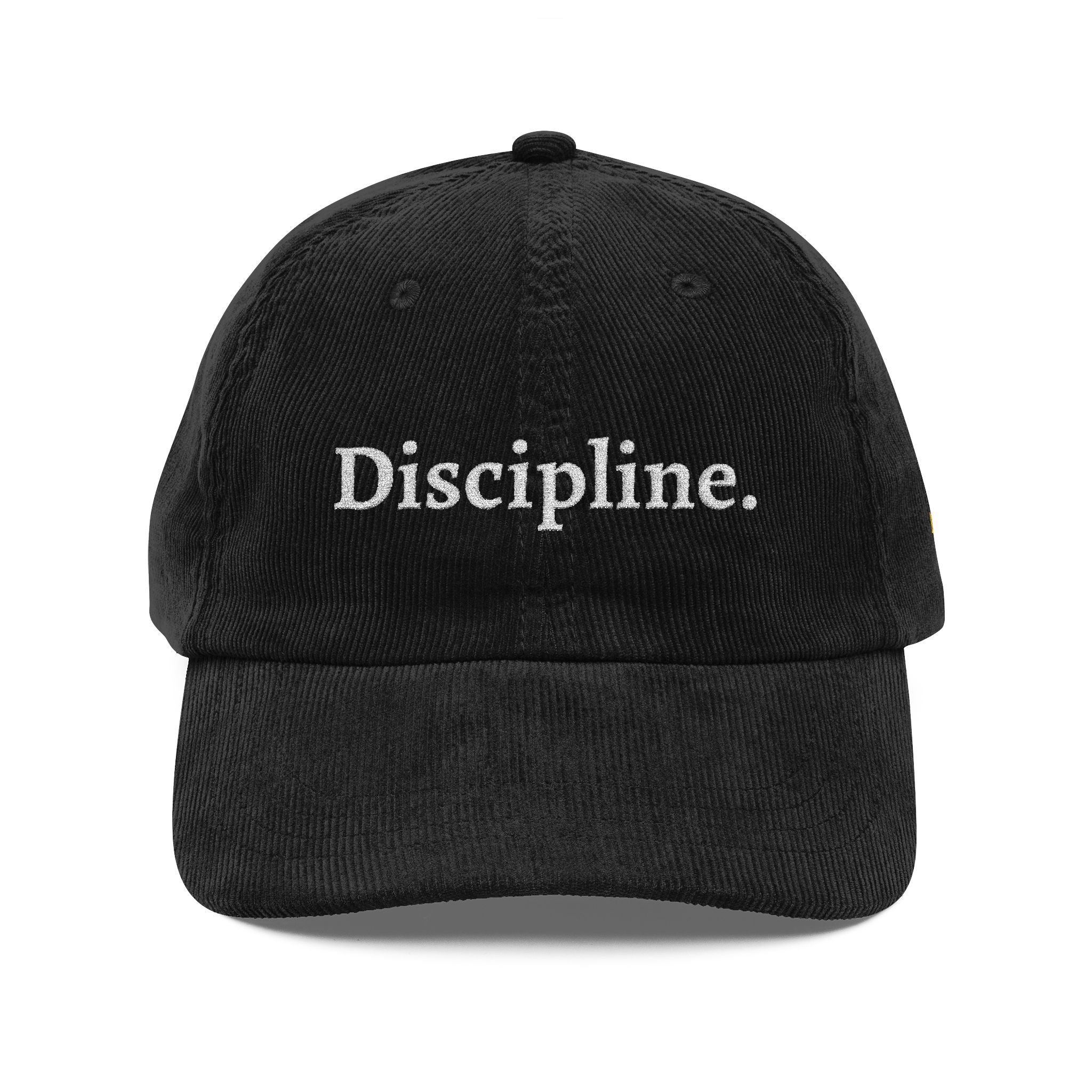Discipline. Vintage Corduroy Cap