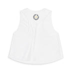 Crop Top — 'Body in Progress' Cute Weightlifting Girl Fitness Tank
