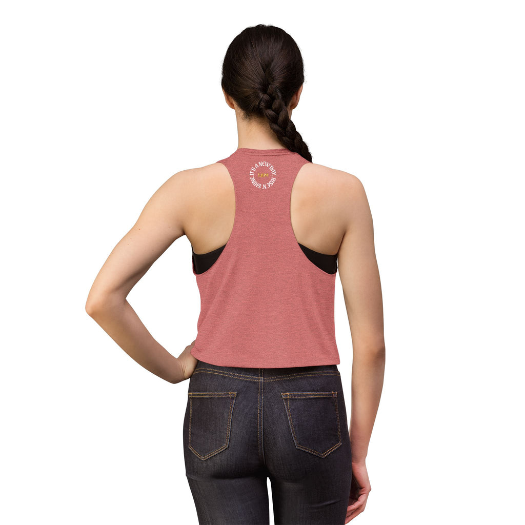 Cute Gym Girl Crop Top – It’s a New Day