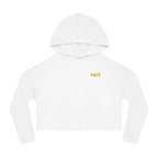 Cropped Hoodie — "I AM" Empowerment Design (Positive Affirmations)