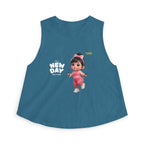 Cute Gym Girl Crop Top – It’s a New Day