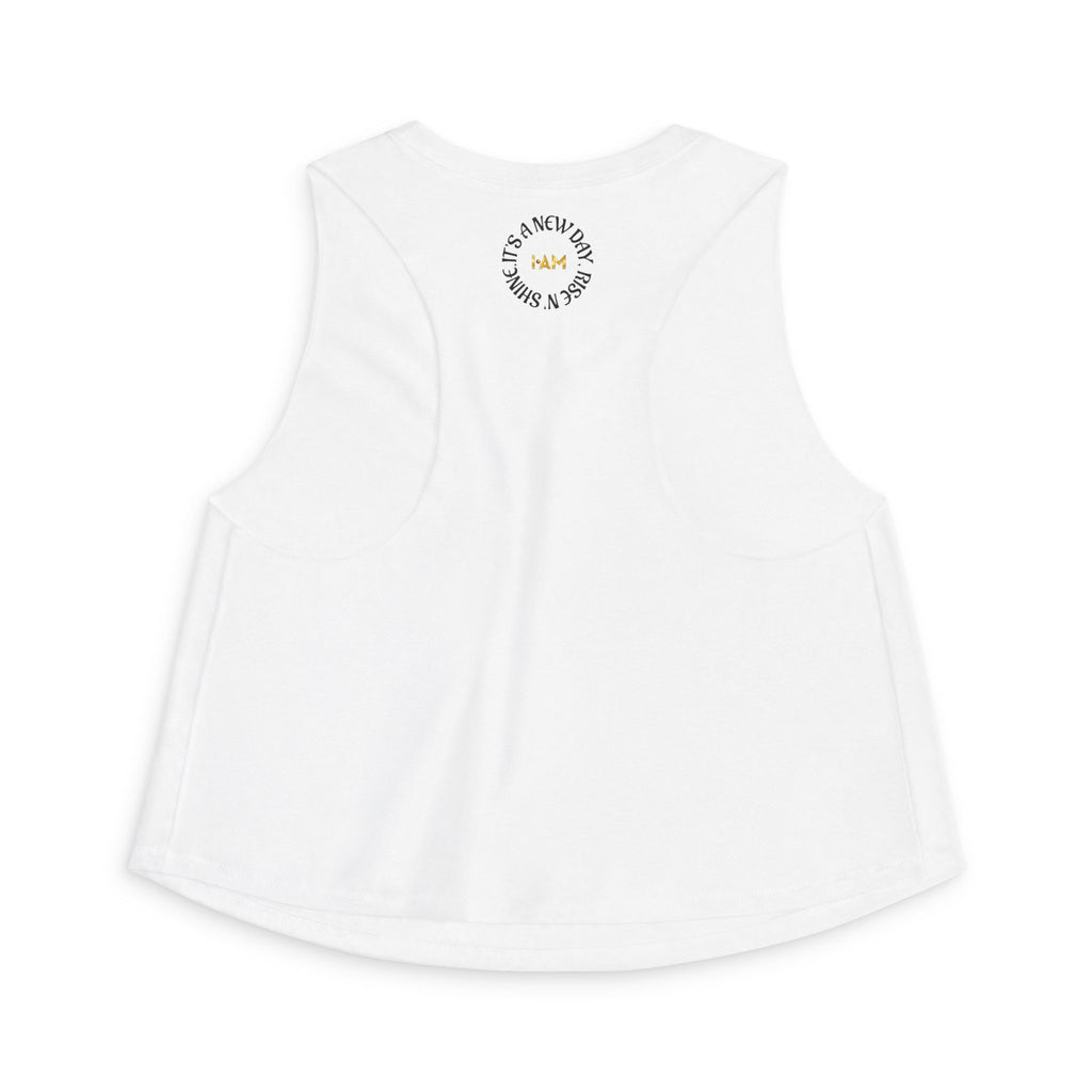 Cute Gym Girl Crop Top – It’s a New Day