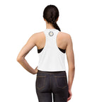 Crop Top — 'Body in Progress' Cute Weightlifting Girl Fitness Tank