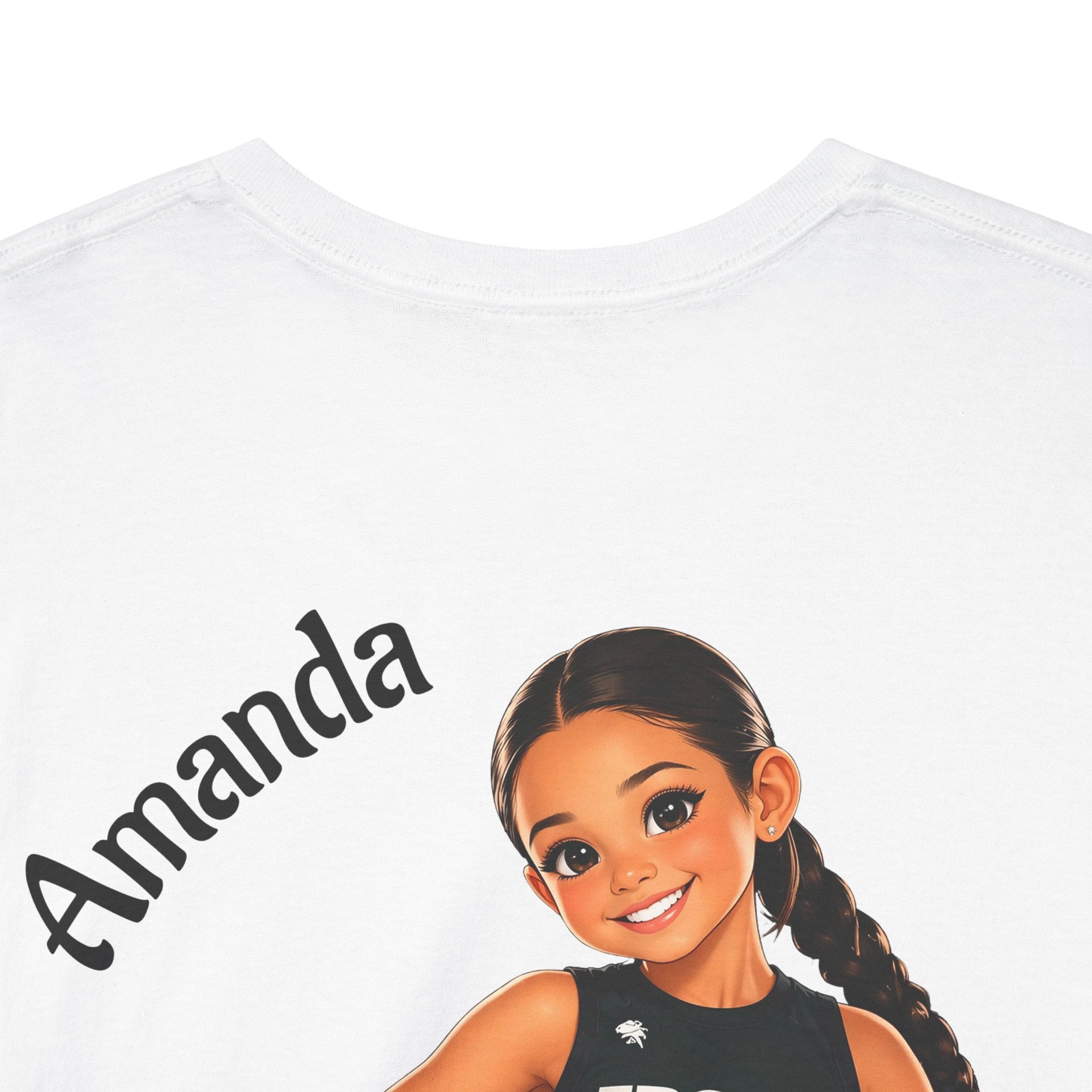 Custom Volleyball Girl T-Shirt – Personalized Name FROGS Jersey Design