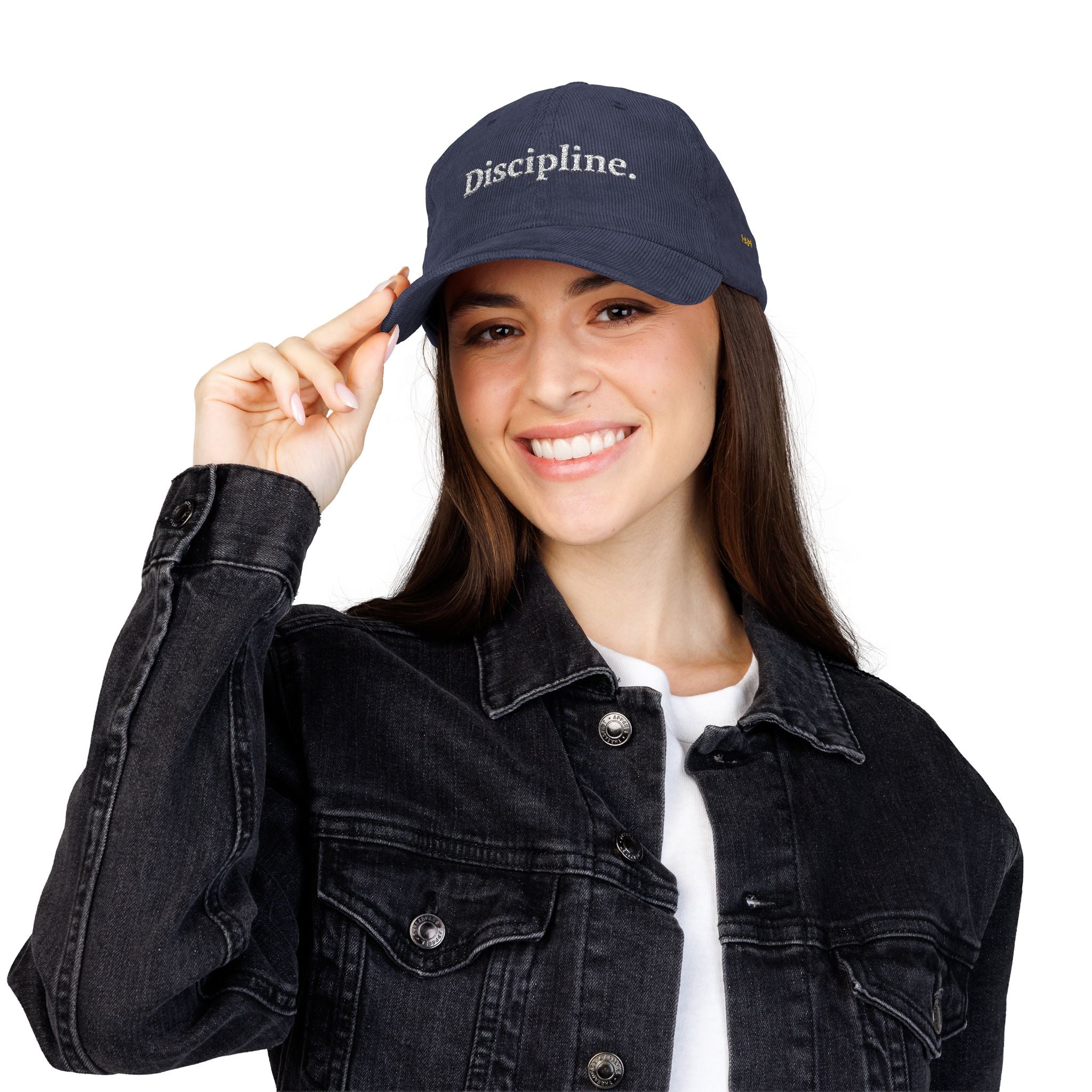 Discipline. Vintage Corduroy Cap