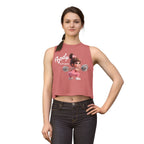 Crop Top — 'Body in Progress' Cute Weightlifting Girl Fitness Tank