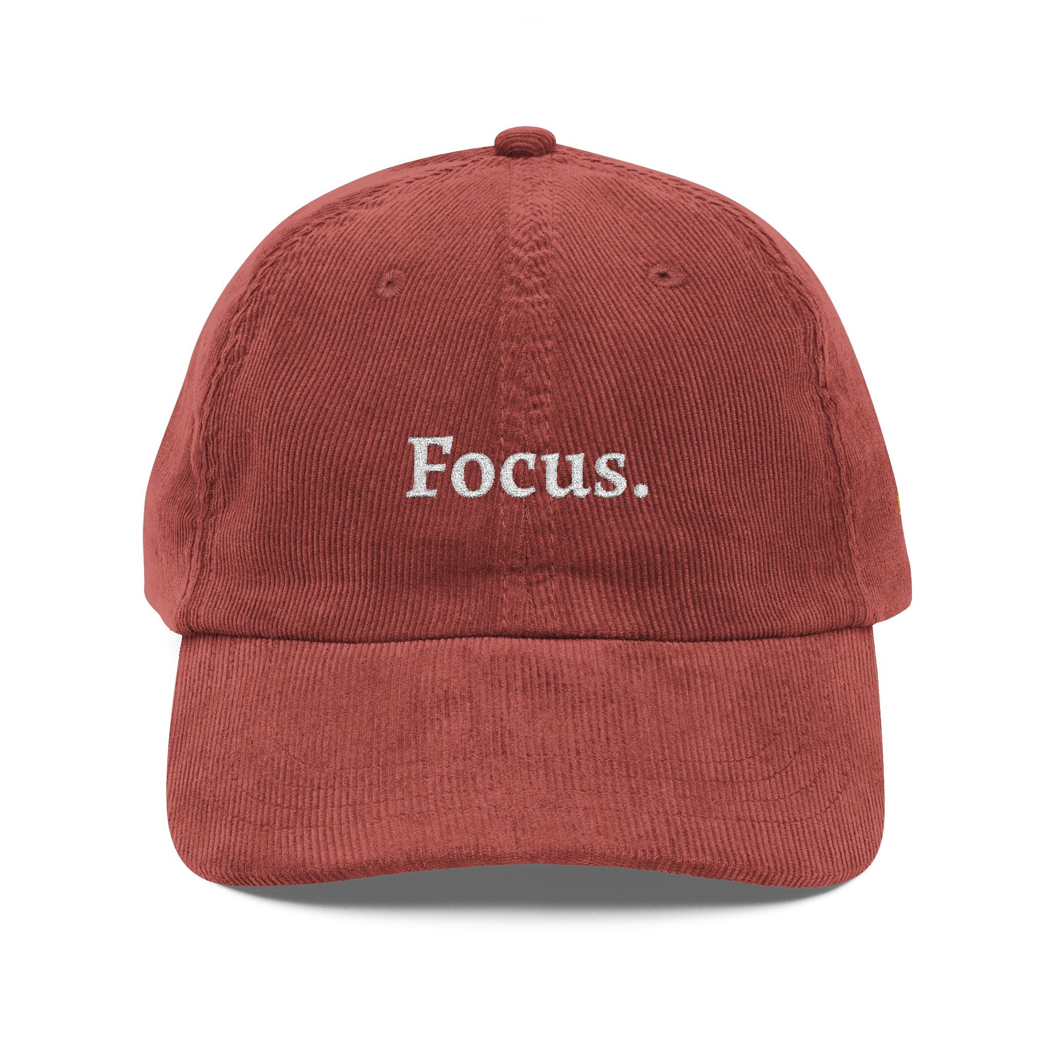 Focus. Vintage Corduroy Cap