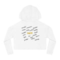 Cropped Hoodie — "I AM" Empowerment Design (Positive Affirmations)