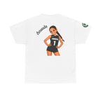 Custom Volleyball Girl T-Shirt – Personalized Name FROGS Jersey Design